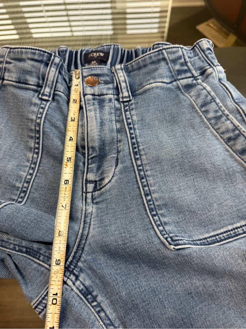 J. Crew Light Blue Boyfriend Jogger Jeans - Picture 9 of 16